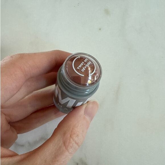 Milk Make Up Lip + Cheek Lip Color and Cream Blush Enigma Rosy Beige - Picture 3 of 3